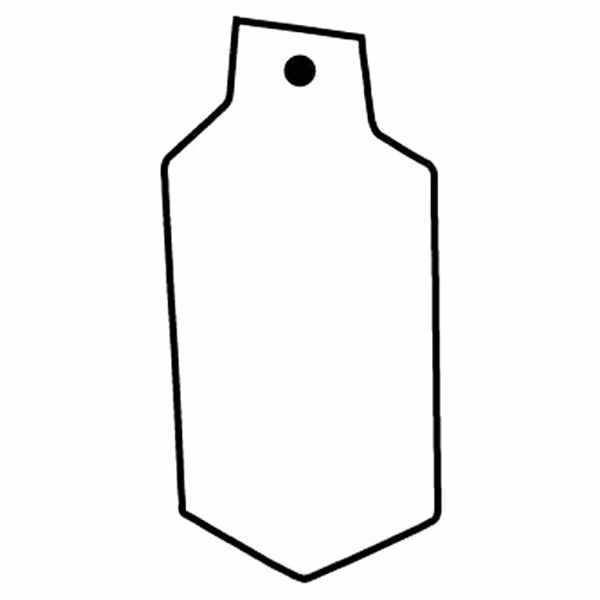 Milk Carton Key Tag - Spot Color