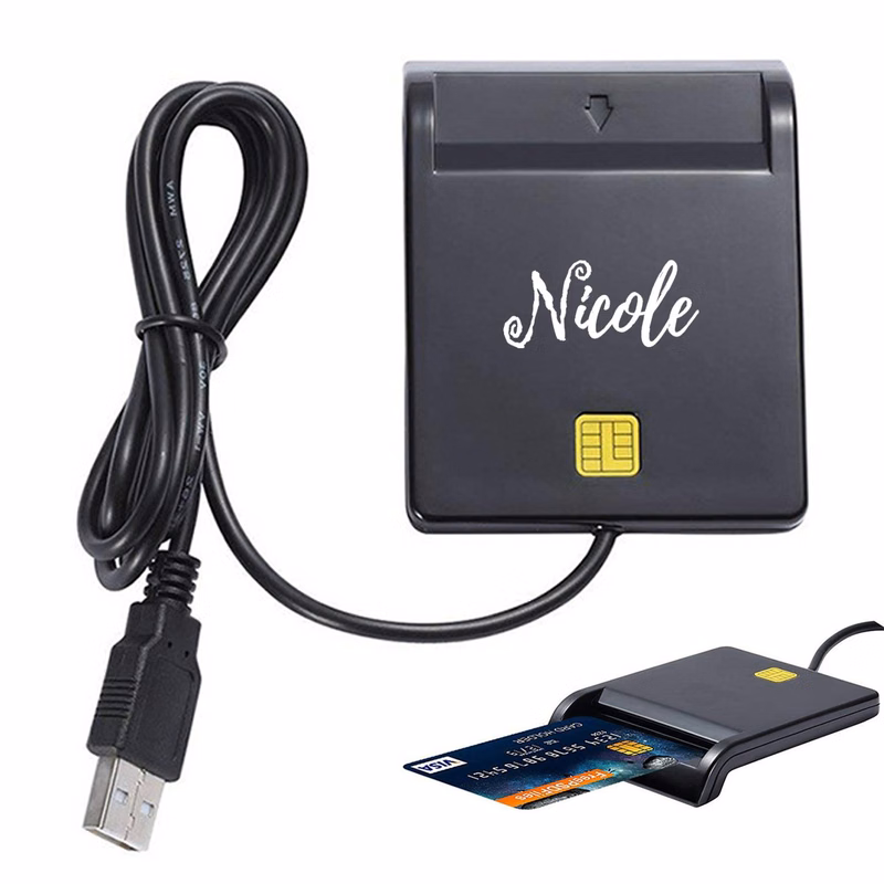 USB Smart Card Reader Secure CAC Access