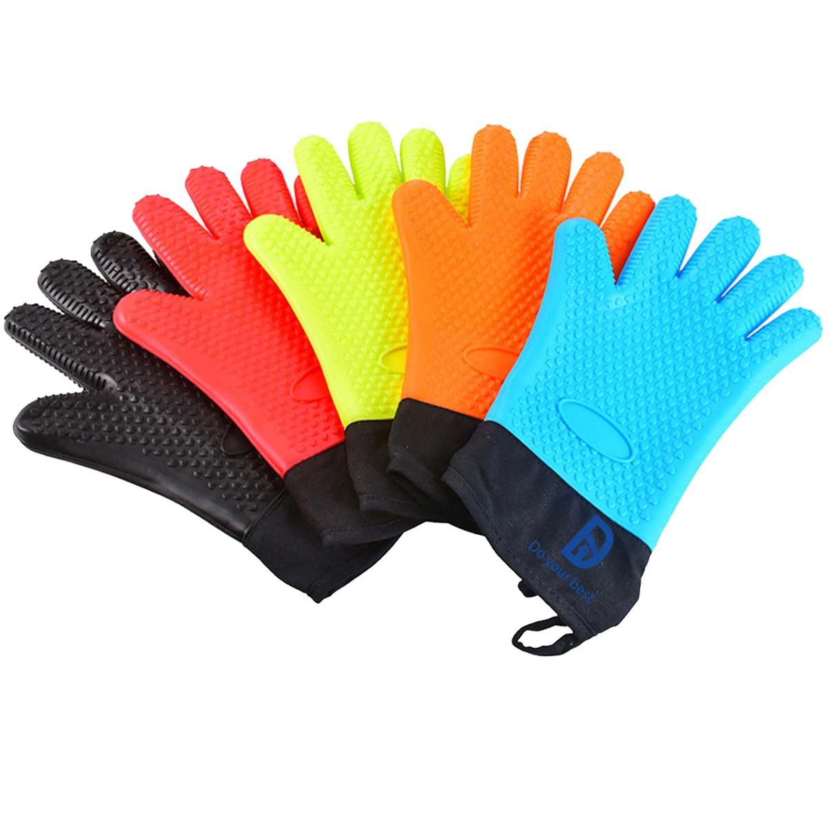 Cooking Heat Resistant Glove with Hanging Loop MOQ 50 1
