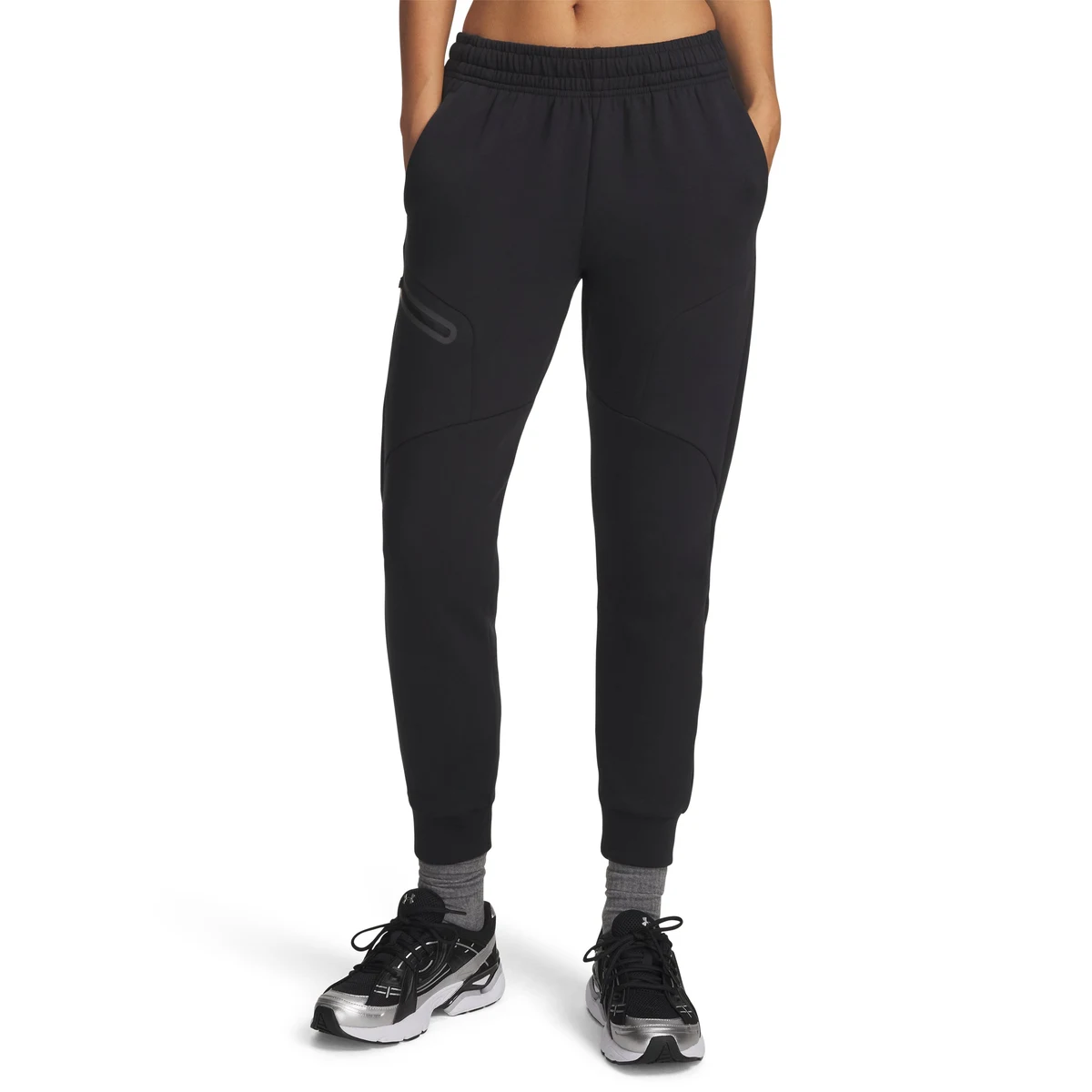 UA Unstoppable Fleece Women's Joggers 1