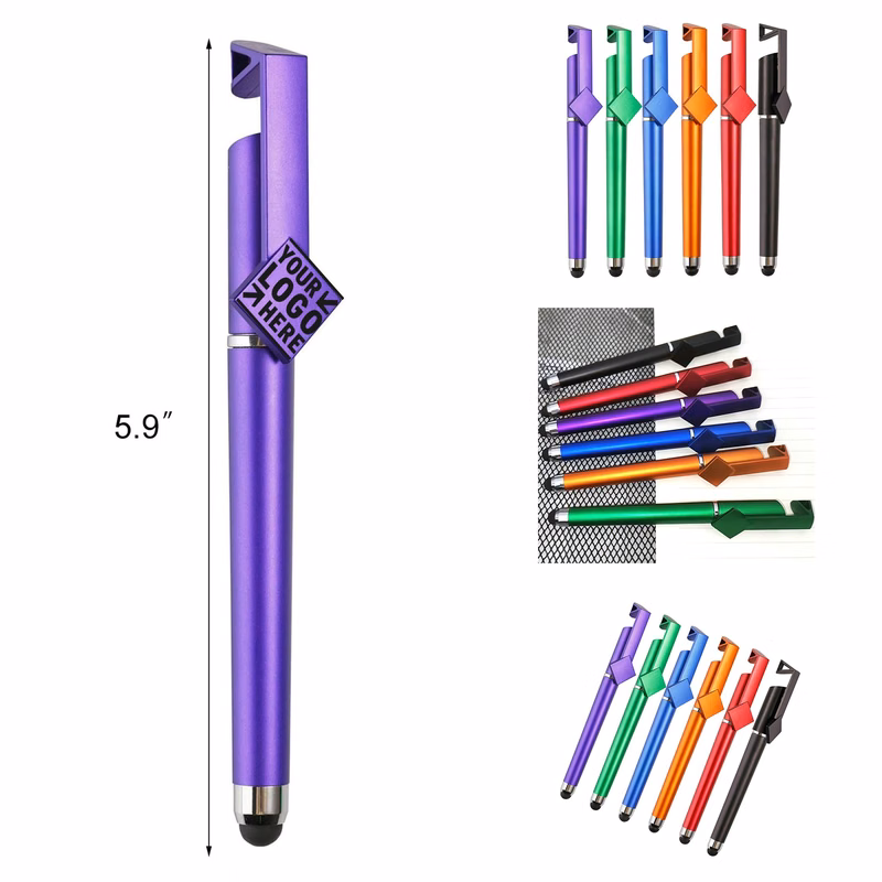 Multifunctional Phone Holder Touching Screen Pen