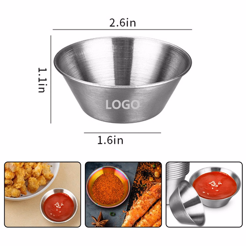 Stainless Steel Condiment Cups