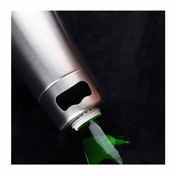 Stainless Car Mug with Bottle Opener
