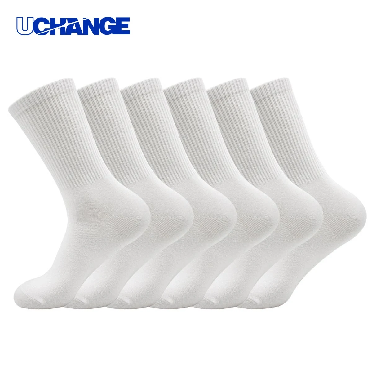 Athletic Cotton Crew Socks 1