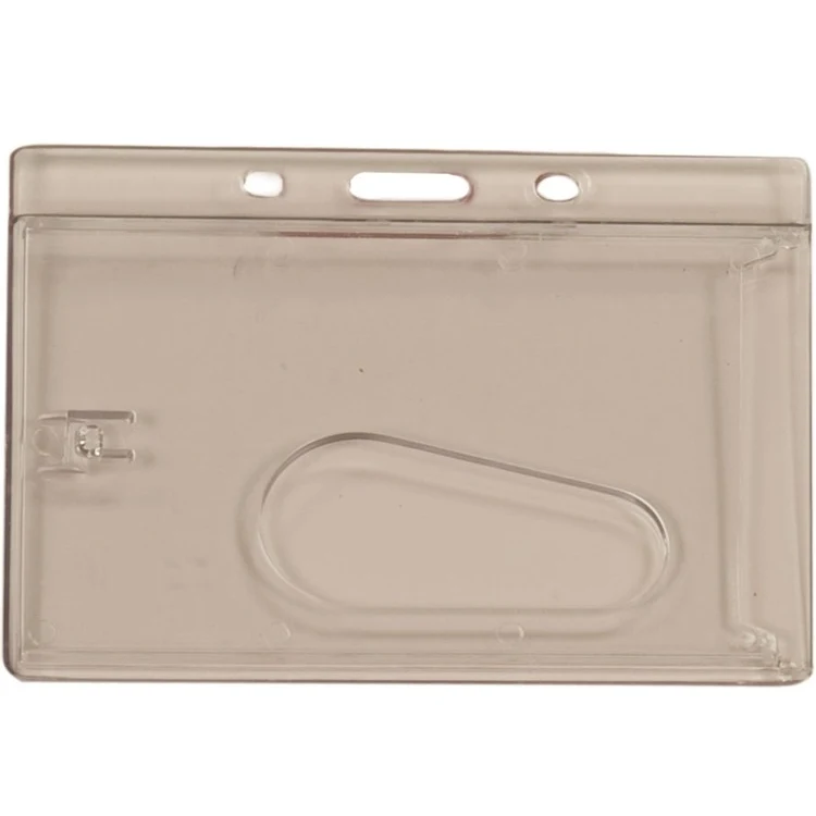ID Card Holder with Finger Slot Slide 1