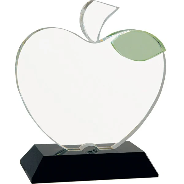 Crystal Apple on Black Crystal Base 1