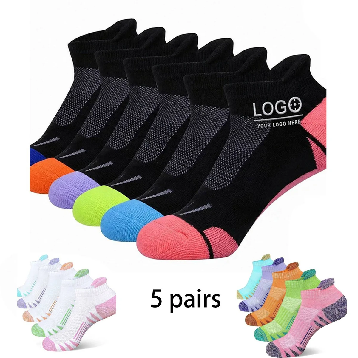 Polyester Athletic Ankle Socks 1