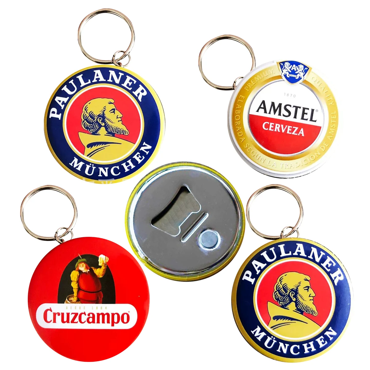 Tinolate Round Beer Opener 1