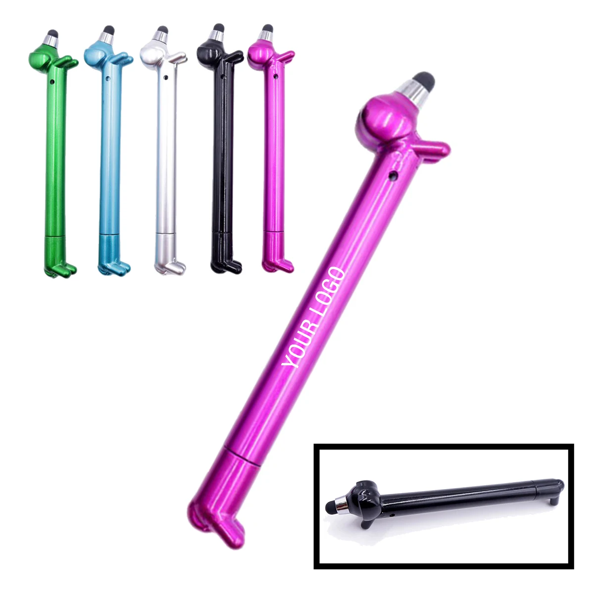 MOQ 20 PCS Custom Logo Dog Stylus Pen 1