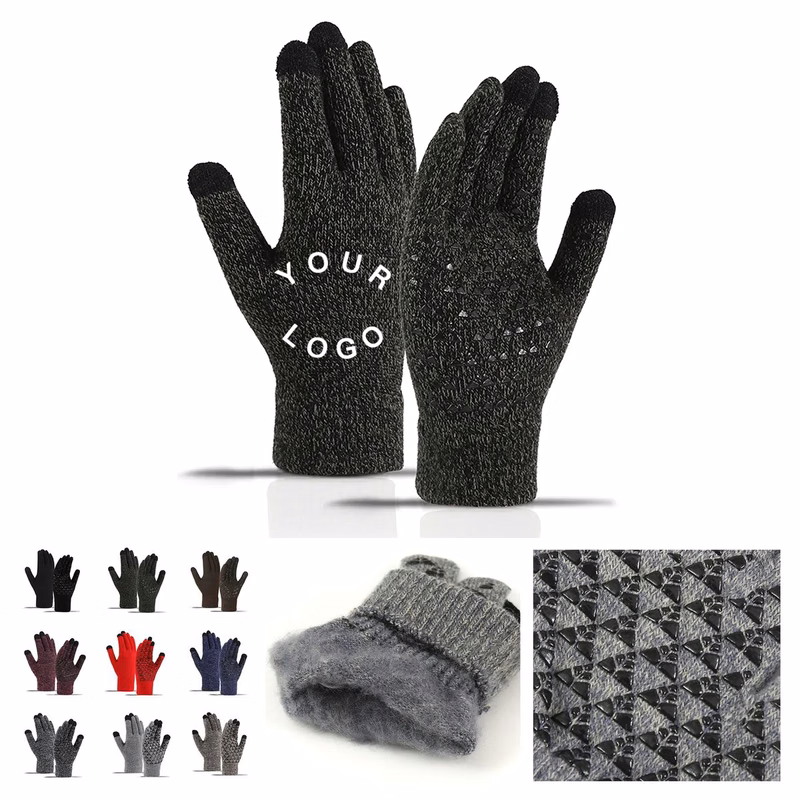 Winter Knit Touchscreen Gloves for Cold Weather