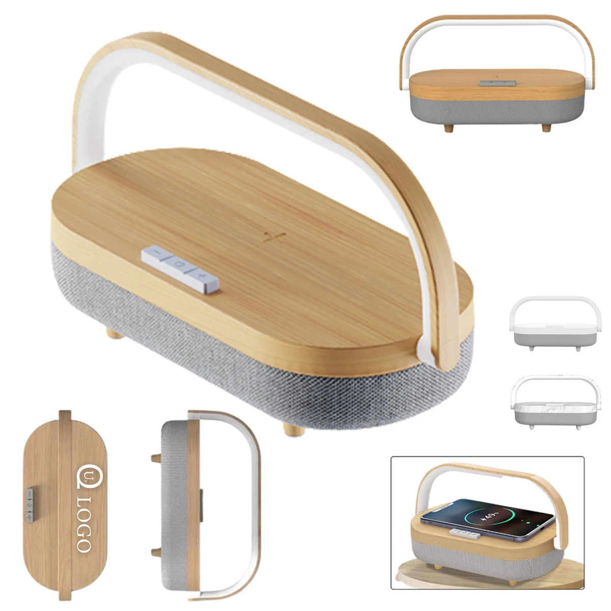 Night Light Wireless Charger W/ Speaker 1
