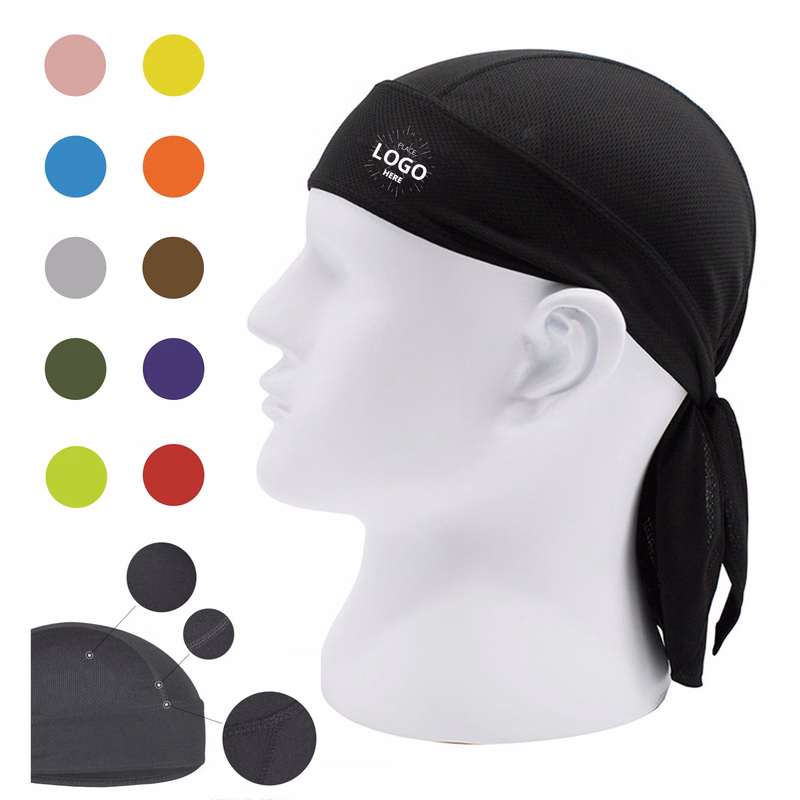Quick-Dry Pirate Style Cap - Breathable Sport Head Cover