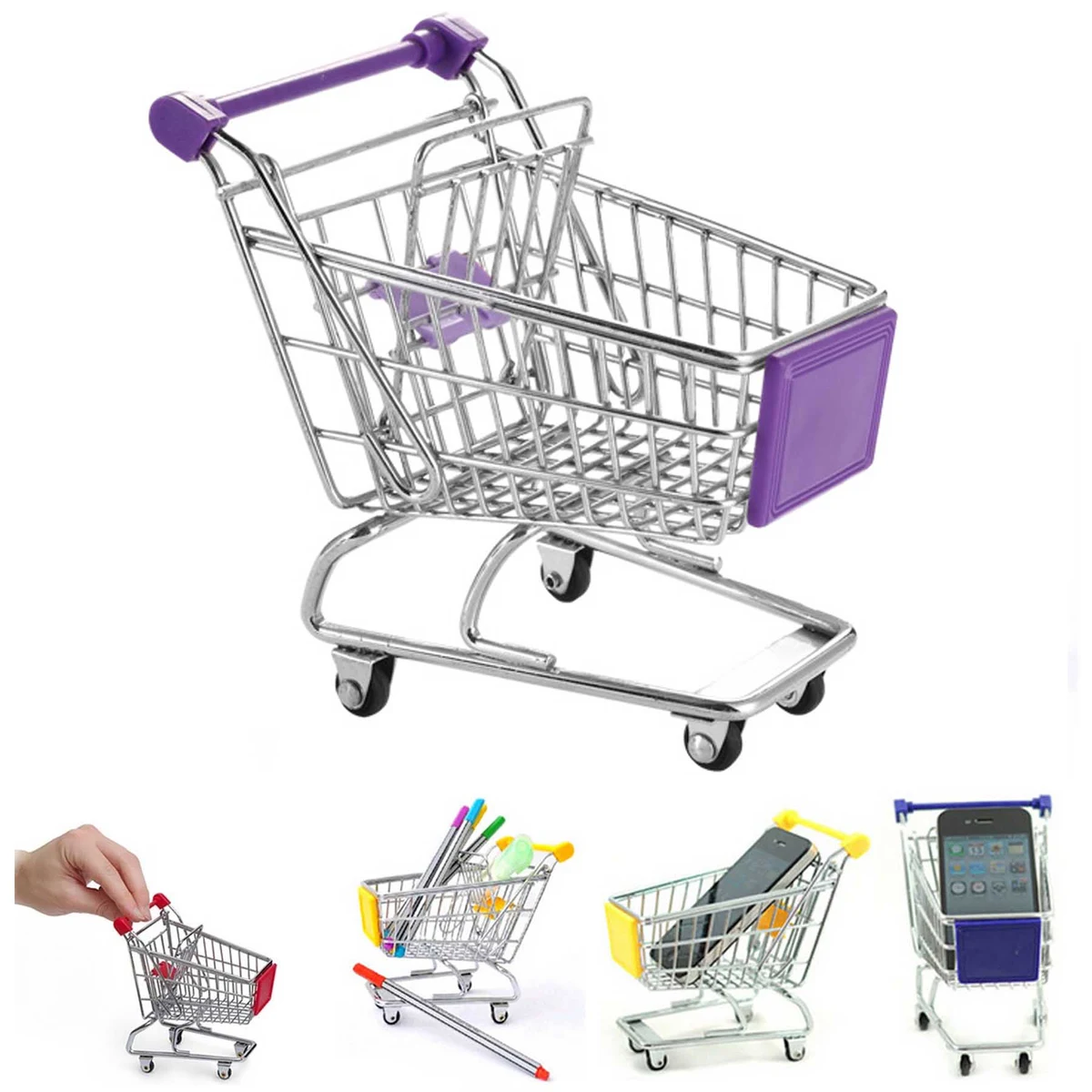 MINI Shopping Charts Trolley Desk Organizers 1