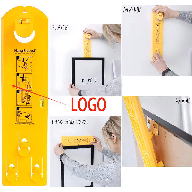 Picture Hanging Tool with Built In Level