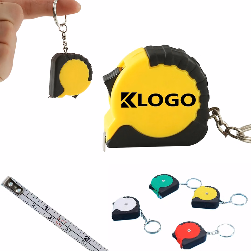 Mini Keychain Metric/Inch Measuring Tape Ruler
