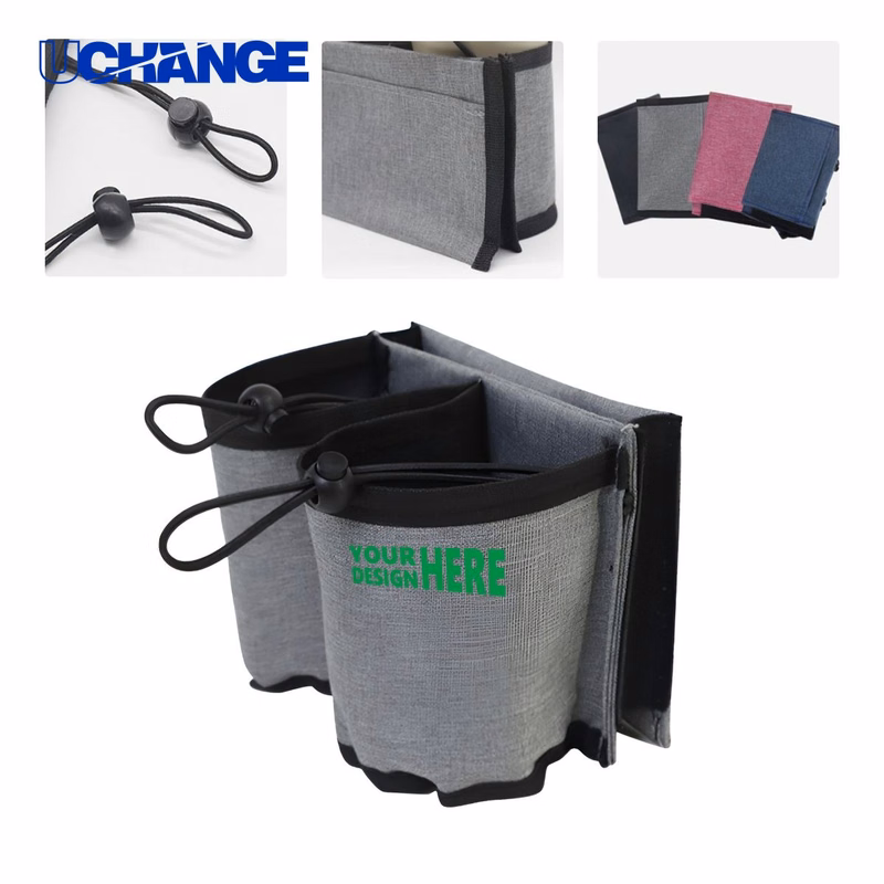 Personalized Portable Luggage Cup Holder Carrier