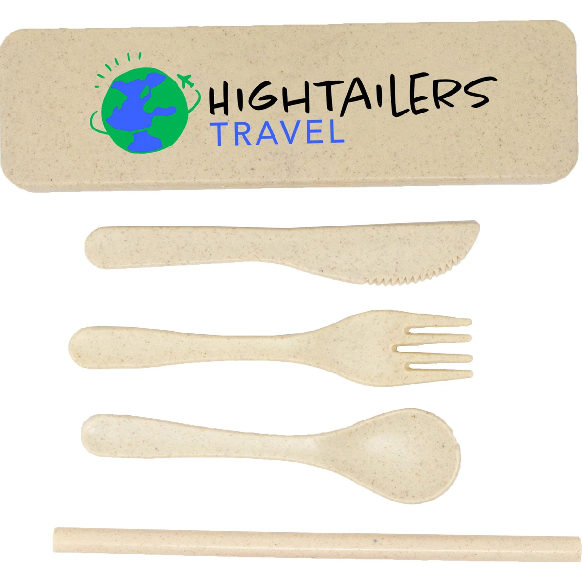 Natureware Wheat Straw Cutlery Set 1
