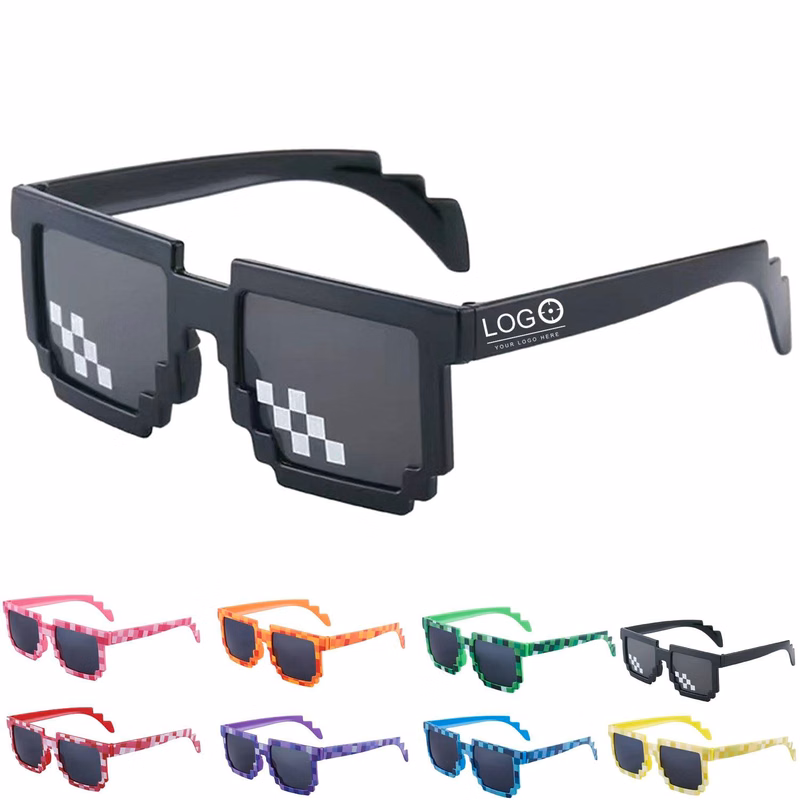 Mosaic Pixel Funny Sunglasses