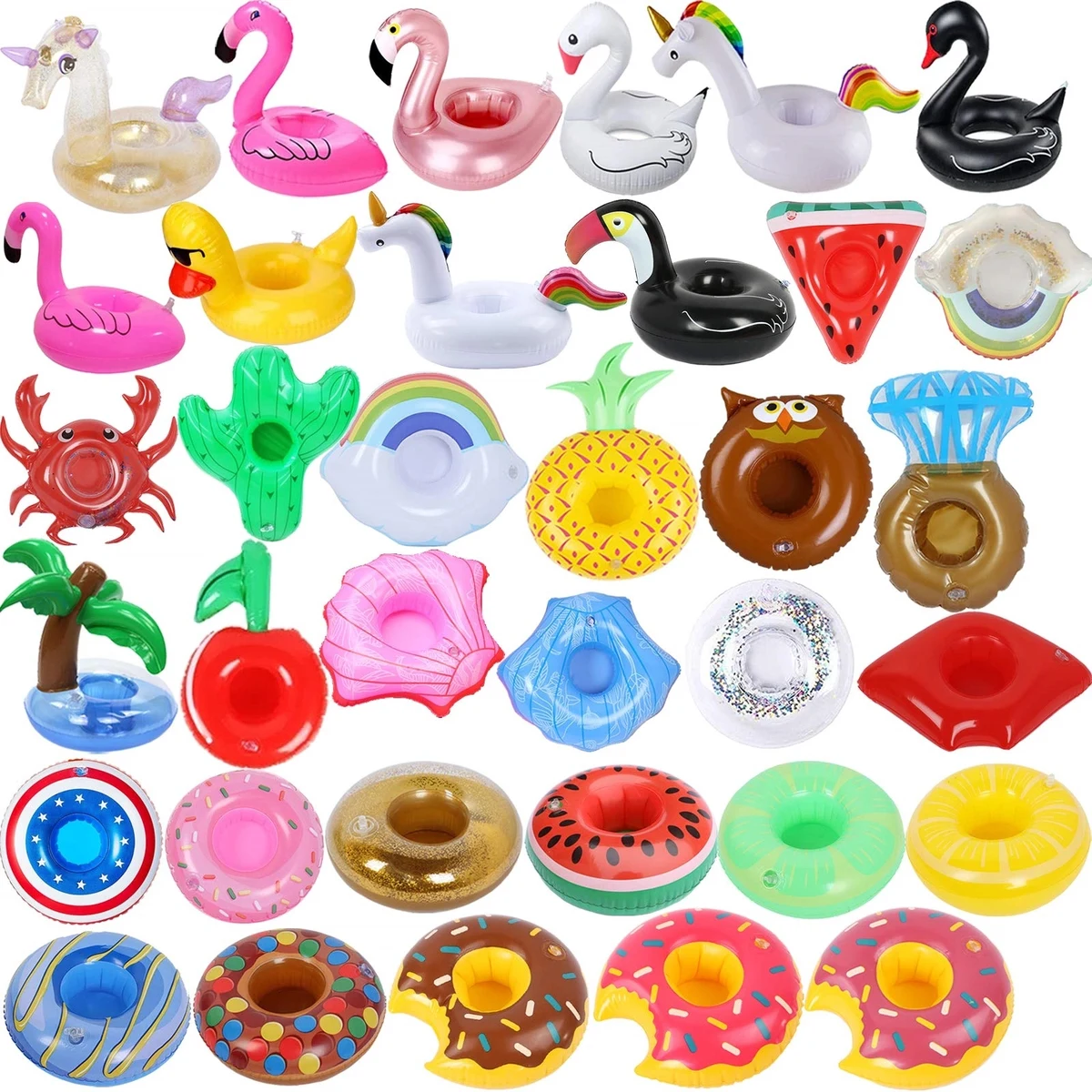 Inflatable Drink Floats Floating Cup Holders 1