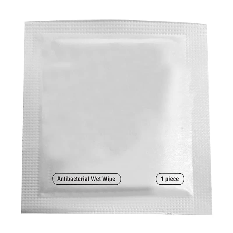 SINGLE USE ALCOHOL ANTIBACTERIAL WIPE 1