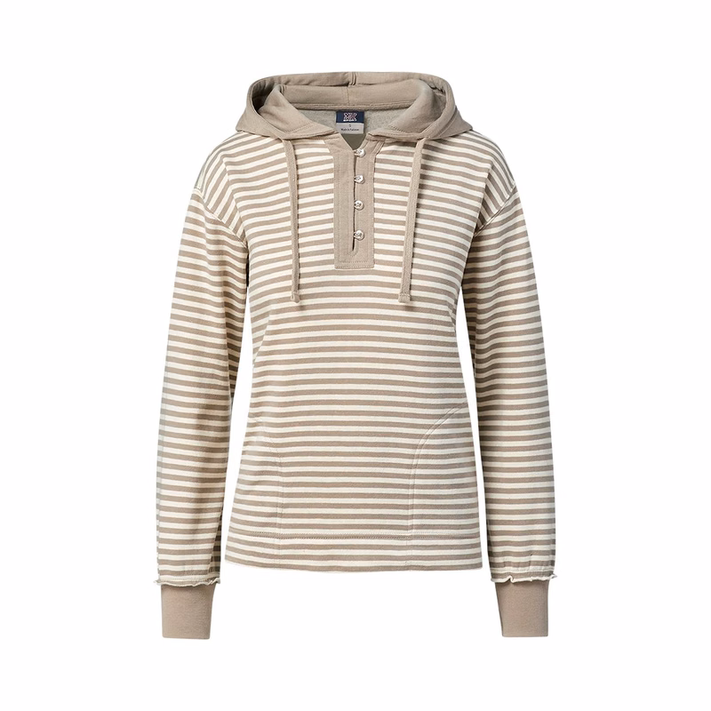 Women's Alina Henley Hooded Sweatshirt - W24128