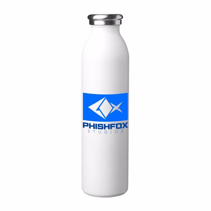 20 oz. Assisi Stainless Steel Water Bottle (2 Color Imprint)