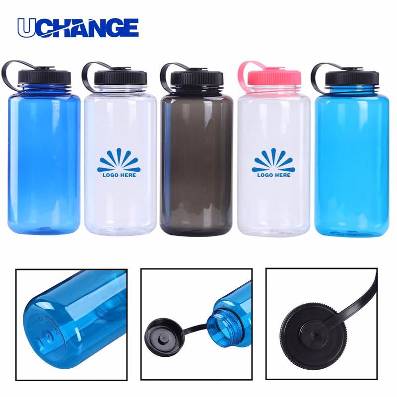 Plastic Wide Mouth Water Bottle Container