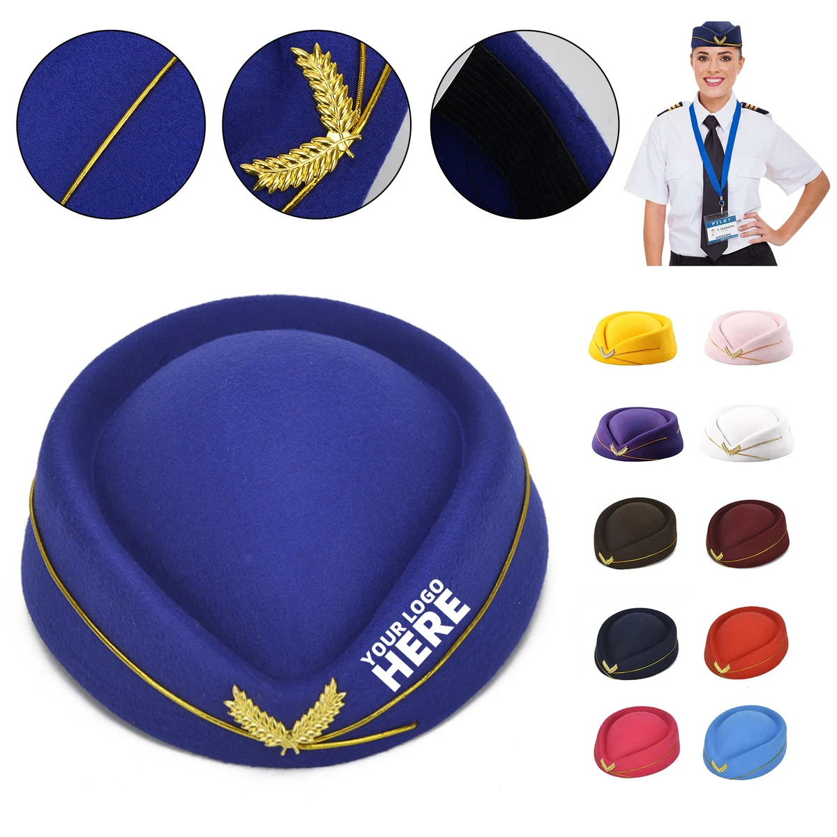 Stewardess Hat 1