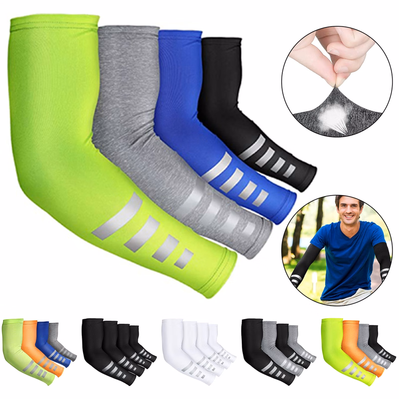 UV Reflective Strap Arm Sleeves