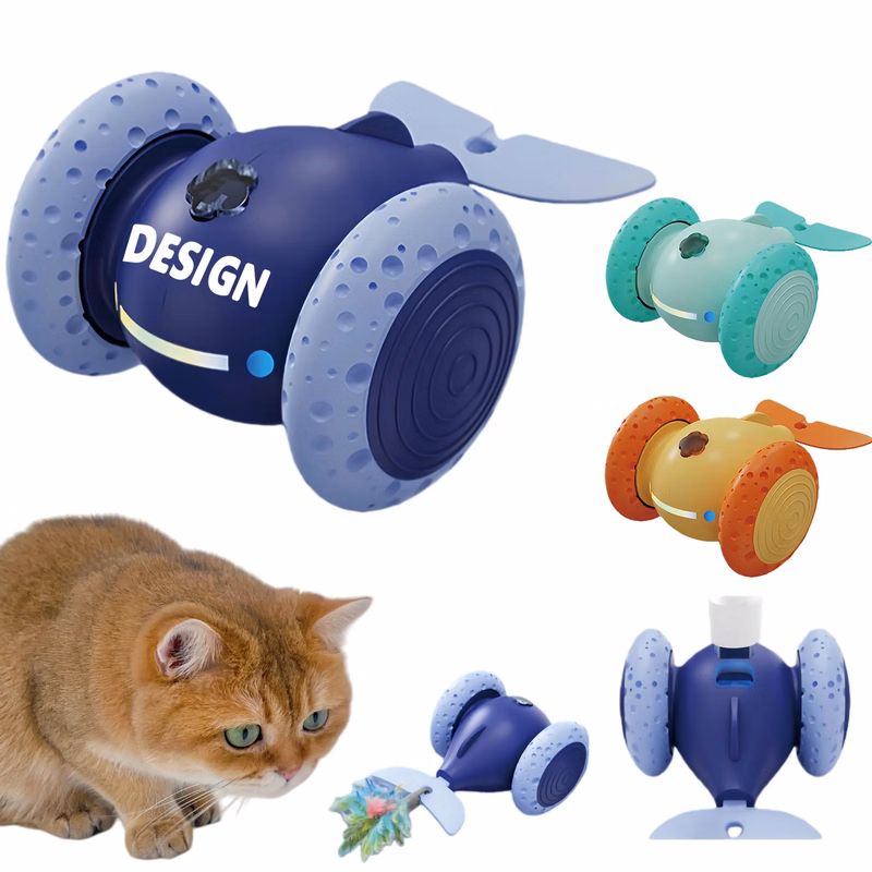 Interactive Automatic Rolling Cat Toy