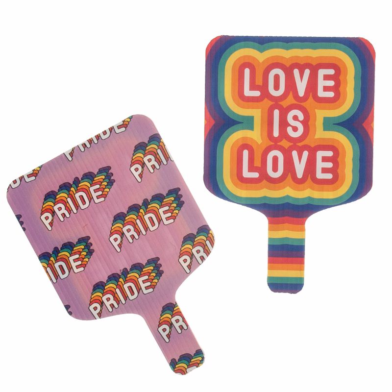 Pride Hand Fans - Full Color