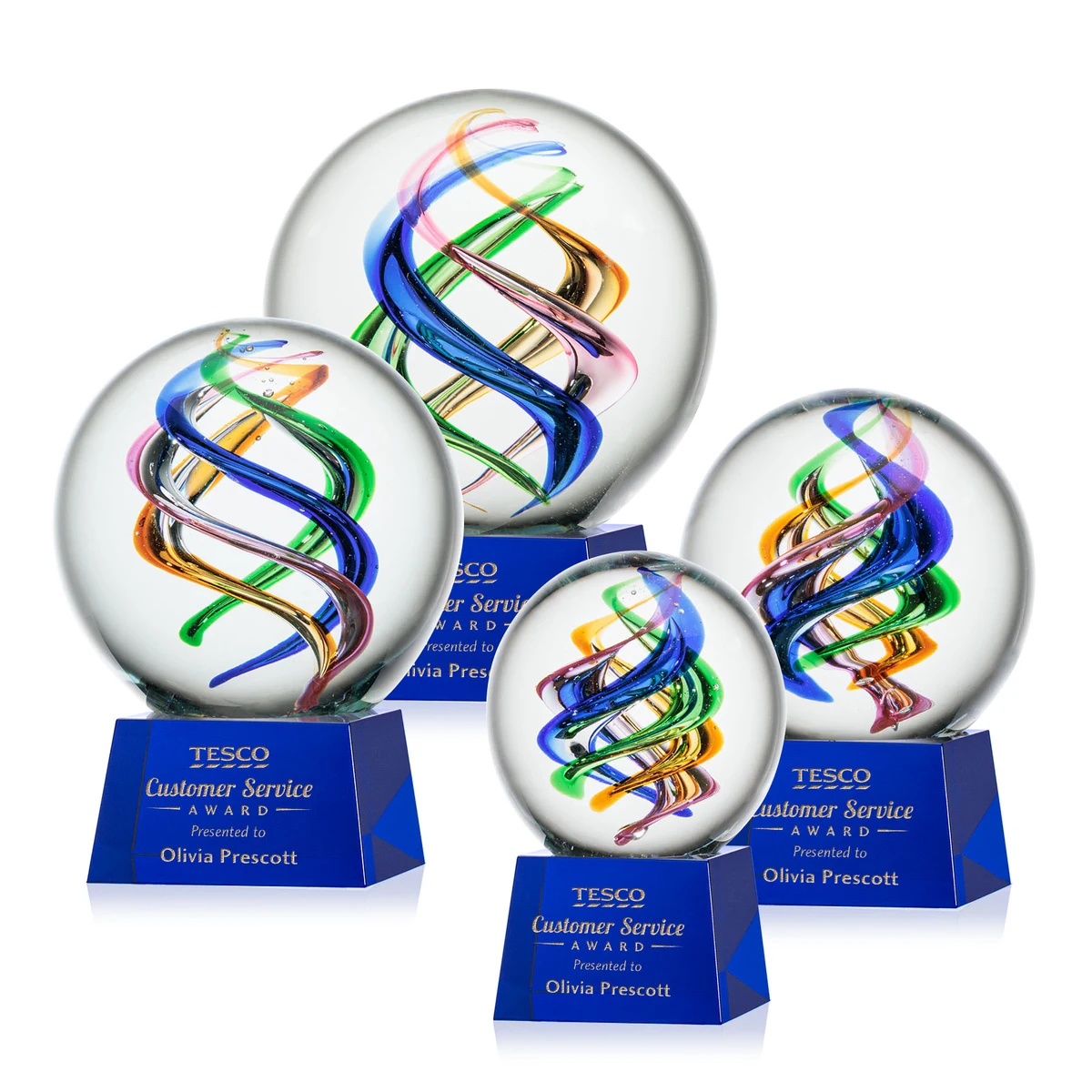 Galileo Award on Robson Base - Blue 1