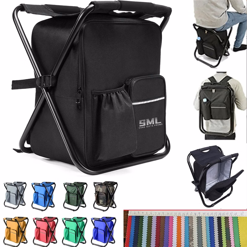 3 in 1 Portable Backpack Chair with Cooler Bag