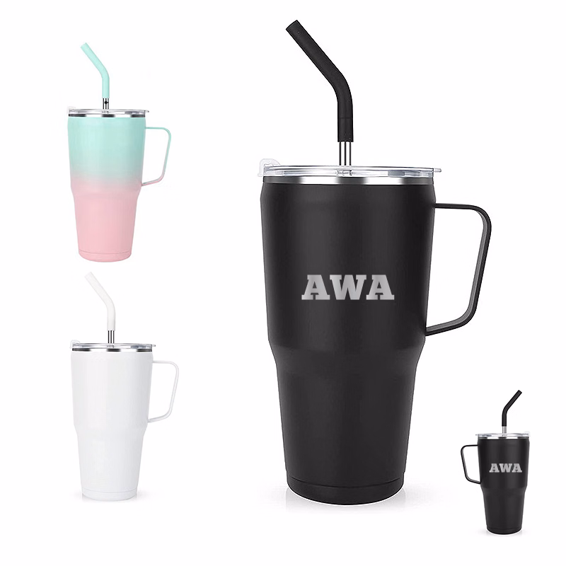 umbler with Lid and Straw 30oz