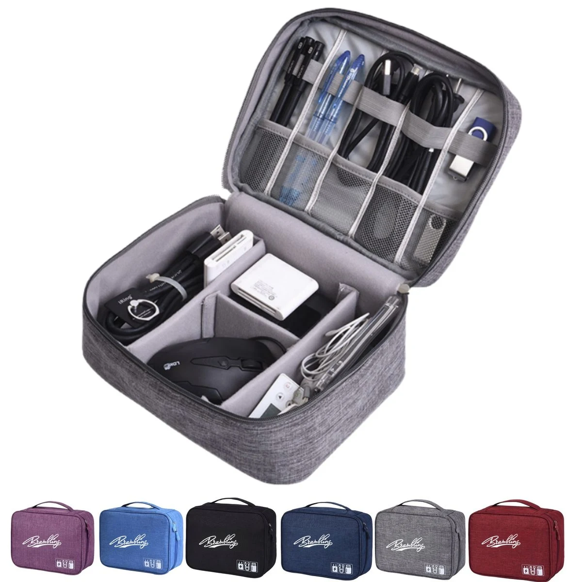 Large Capacity Travel Electronics Organizer Bag 1