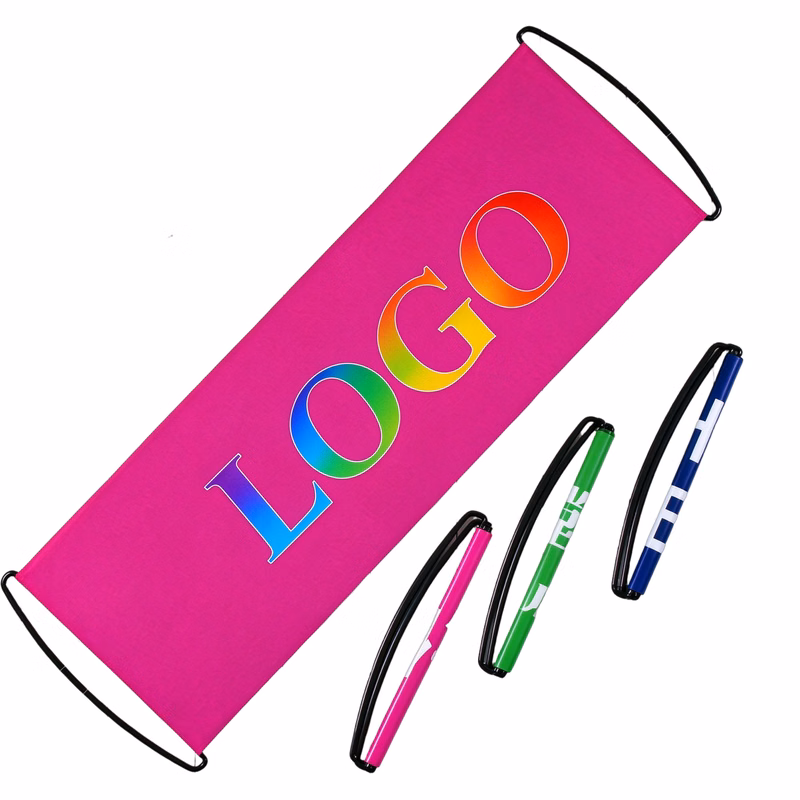 Rolling Banner Hand Flag