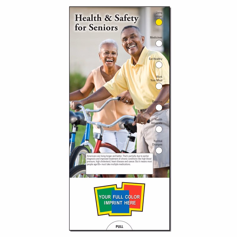 SLIDE CHART - Health & Safety for Seniors Slide Chart
