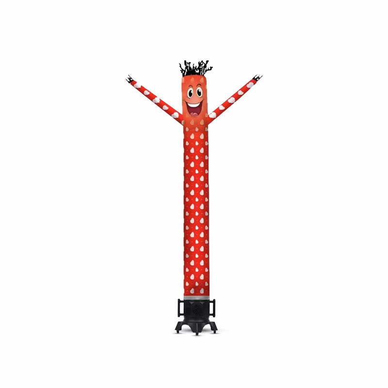 Valentine's Day Inflatable Tube Man with Blower