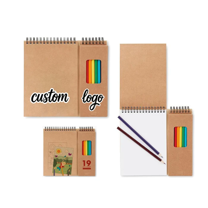 Colored Pencil Sketchbook Drawing Set 1