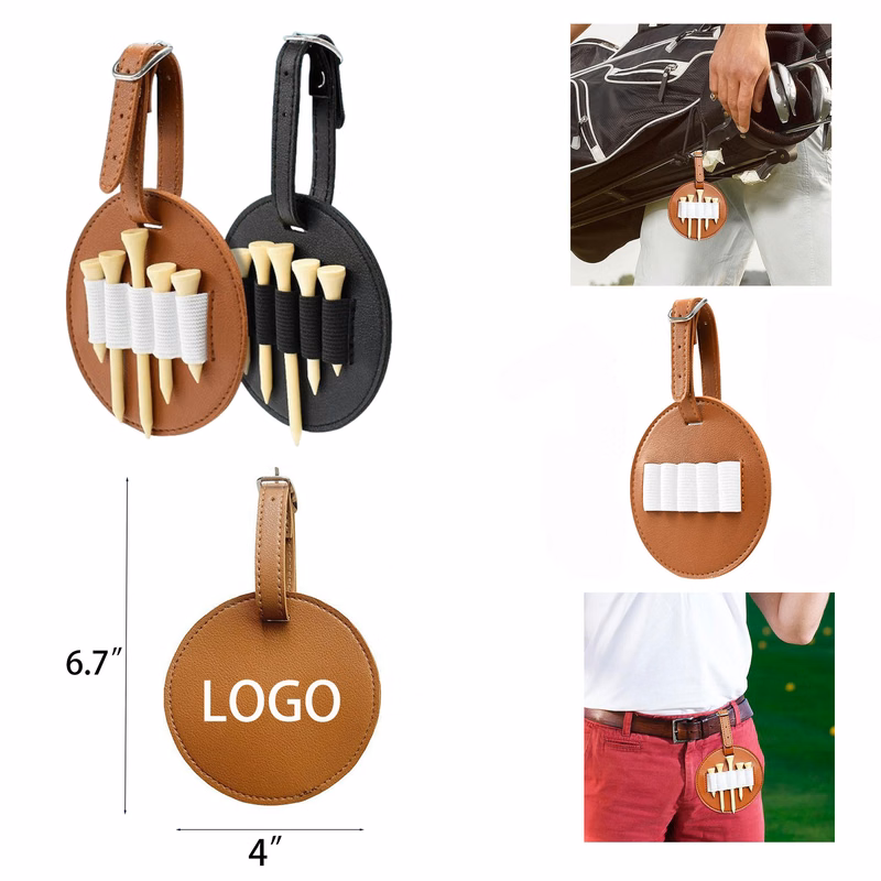 Golf Tee Holder W/ Belt