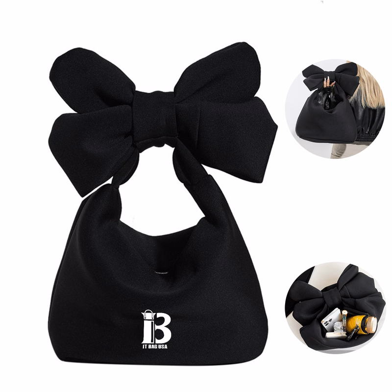 Oxford Large Capacity Bow Tie Tote Bag