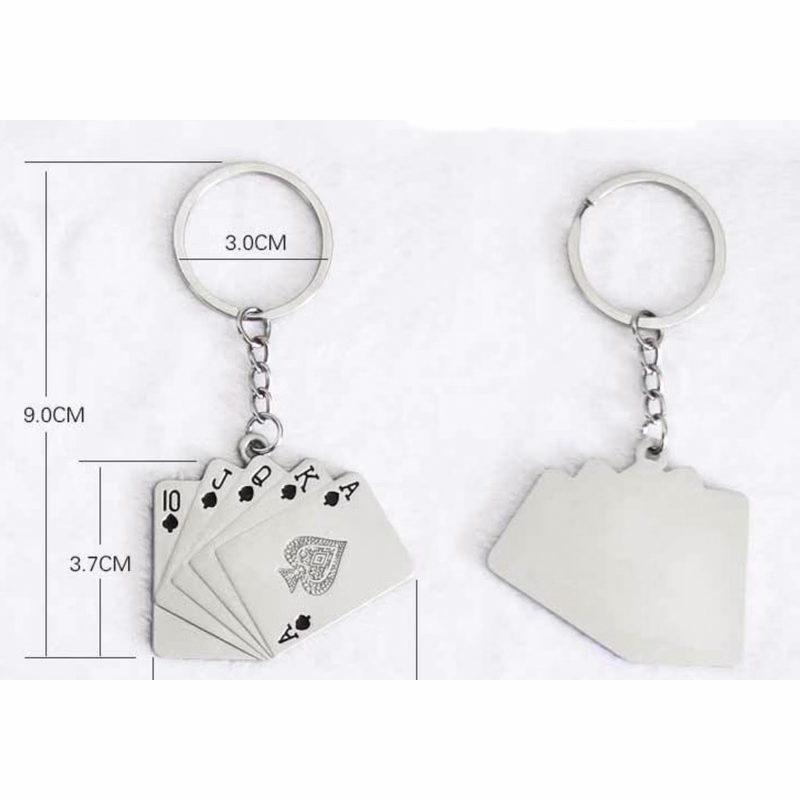 Poker Keychain