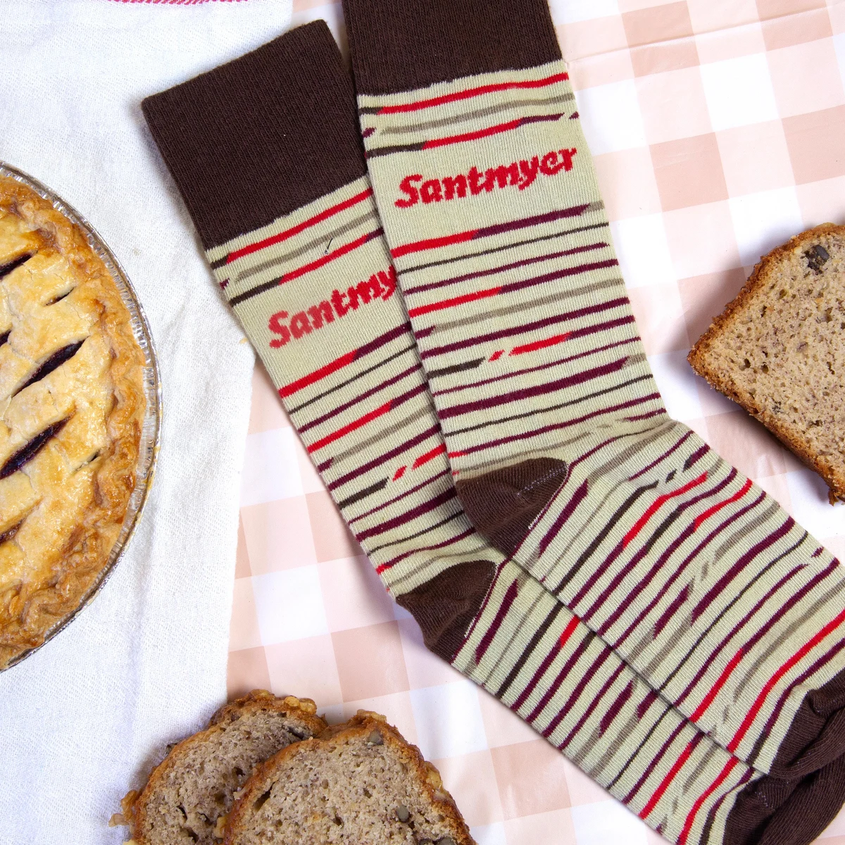 Mid Calf Thanksgiving Socks - Gratitude-Inspired Comfort - American Made 1