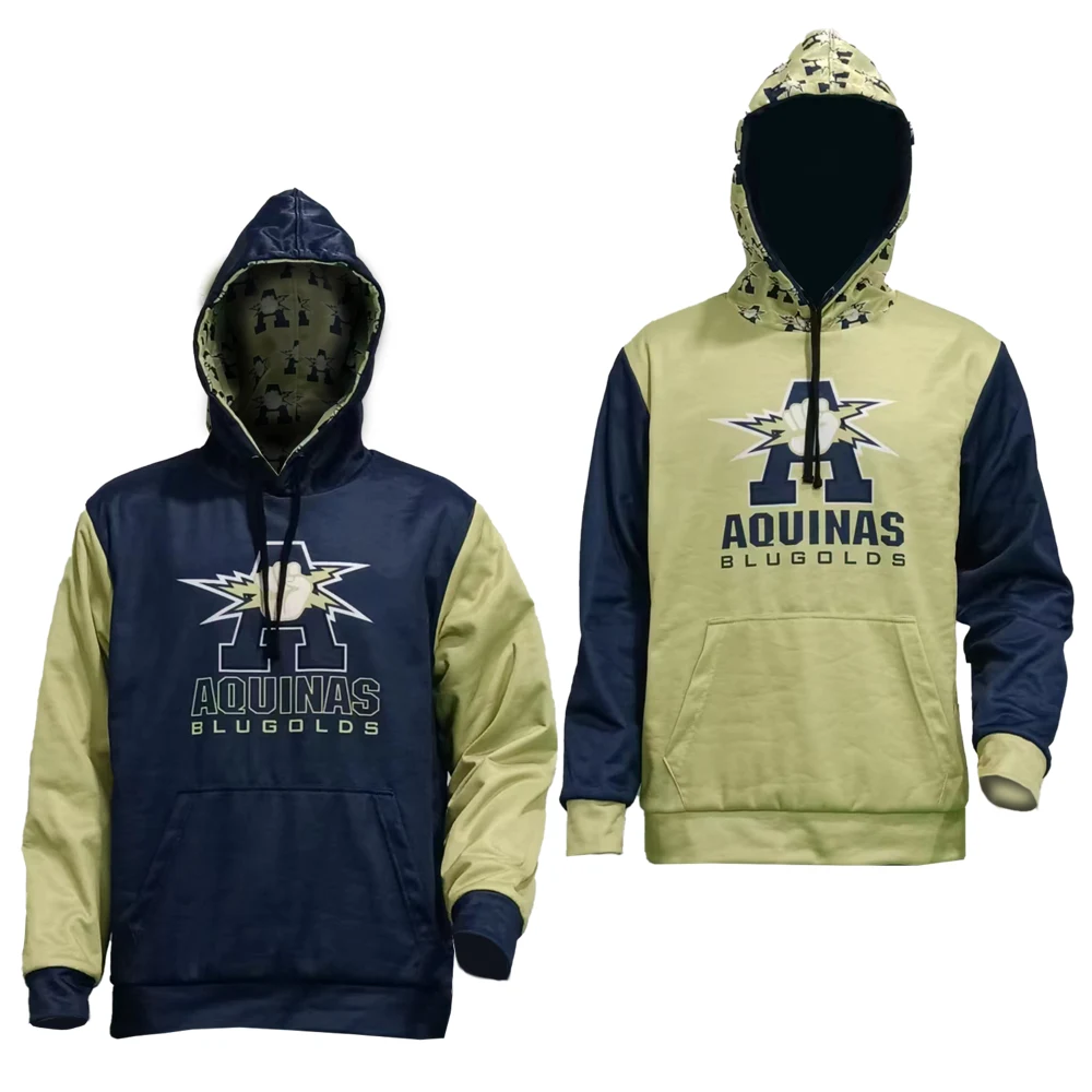 Smooth Polyester Men's Hoodie With Fleece Backing, custom hoodie or sweatshirt with logo imprint 1
