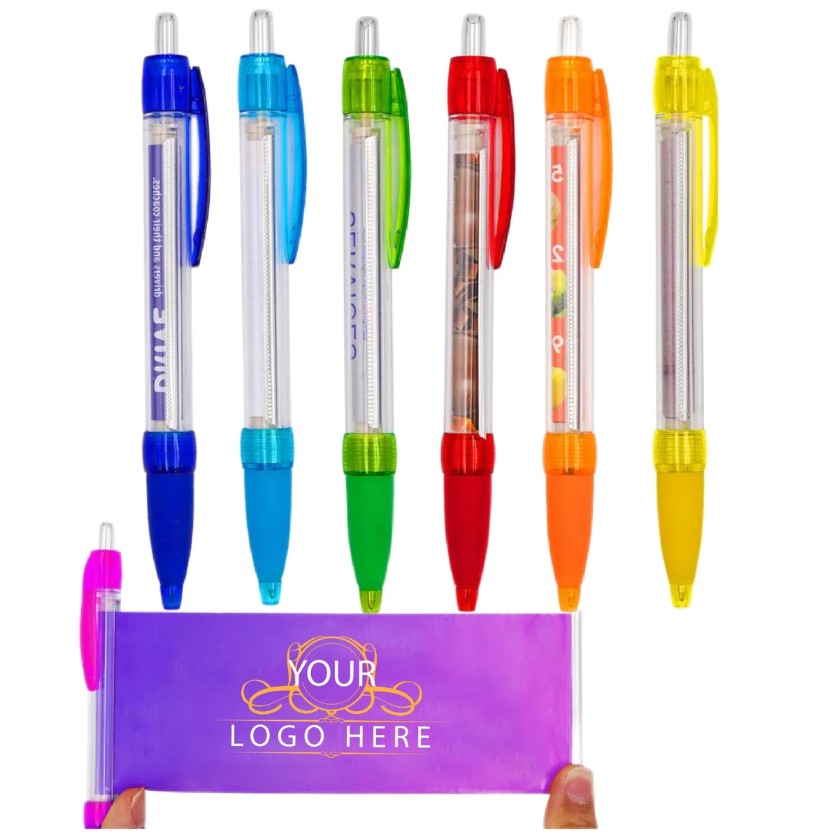 Stay-Open Plastic Banner Pen 1