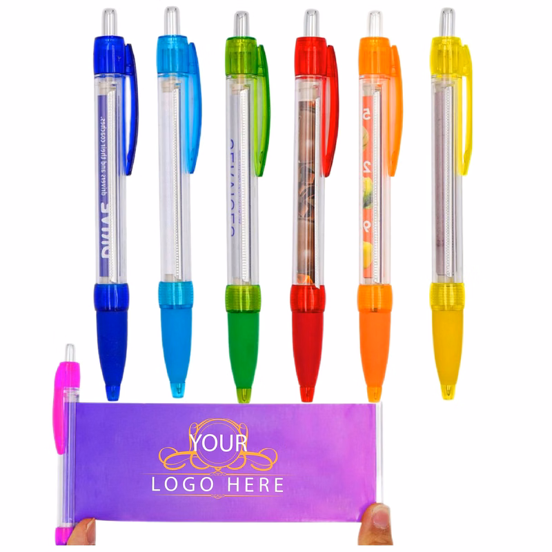 Stay-Open Plastic Banner Pen