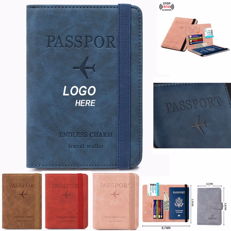 All-in-One Leather Passport Case