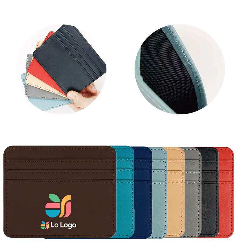 PU Leather Small Card Holder