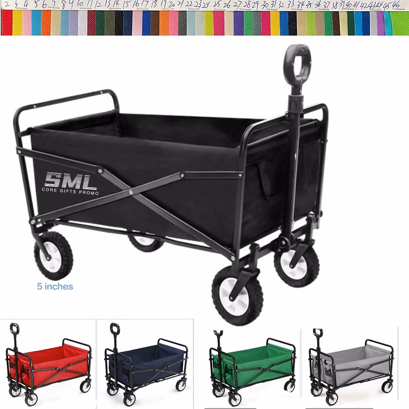 Heavy Duty Beach Grocery Cart Camping Outdoor Utility Wagon