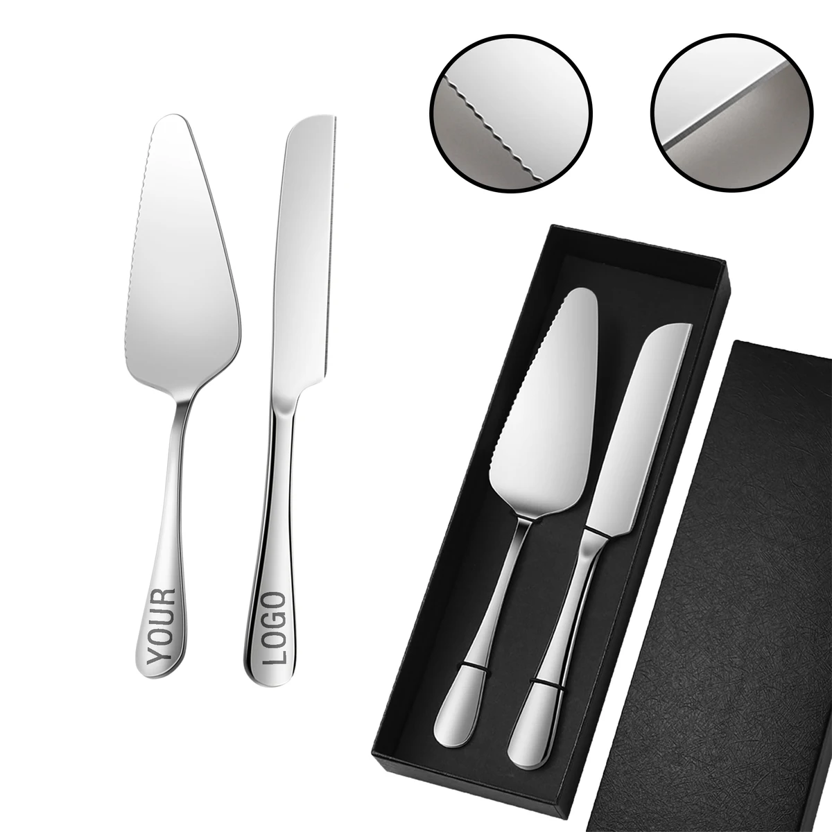 MOQ 10 PCS Stainless Cake Serving Set 1